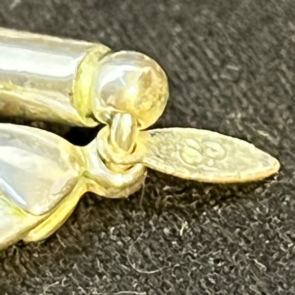 Vintage Avon Blue Sodalite Nugget Strung Bead Necklace 20" Signed (3740) - Picture 6 of 7